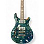 Used 2019 PRS McCarty 594 Semi-Hollow Ltd Trans Blue Hollow Body Electric Guitar