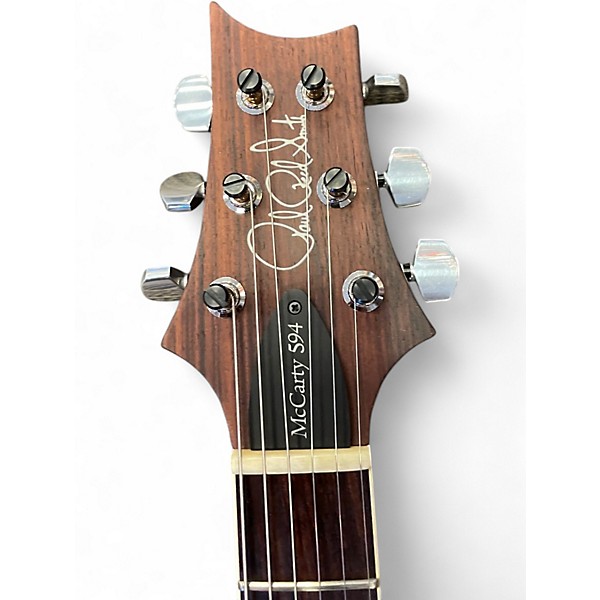 Used 2019 PRS McCarty 594 Semi-Hollow Ltd Trans Blue Hollow Body Electric Guitar