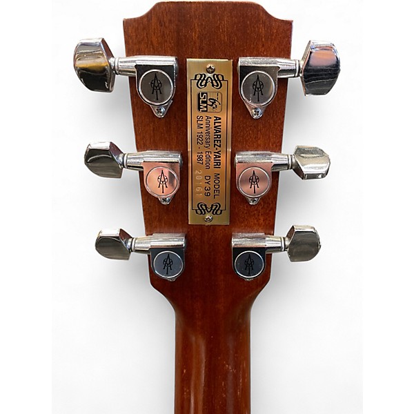 Vintage 1987 Alvarez DY39 Yairi Natural Acoustic Electric Guitar