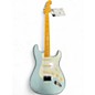 Used 2007 Fender American Vintage '57 Stratocaster Ice Blue Metallic Solid Body Electric Guitar thumbnail