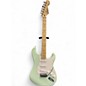 Used Squier Stratocaster sonic Surf Green Solid Body Electric Guitar