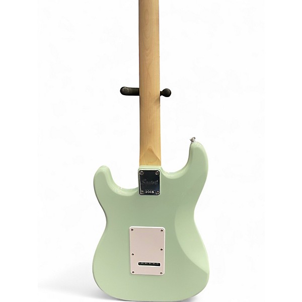 Used Squier Stratocaster sonic Surf Green Solid Body Electric Guitar