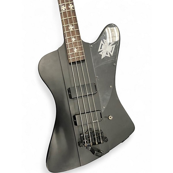 Used Epiphone Nikki Sixx Signature Blackbird BLACK Electric Bass Guitar