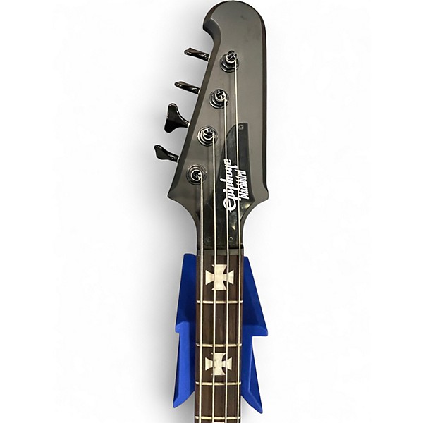 Used Epiphone Nikki Sixx Signature Blackbird BLACK Electric Bass Guitar