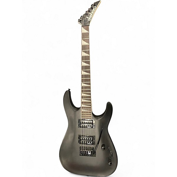 Used Jackson JS22 Dinky Satin Black Solid Body Electric Guitar