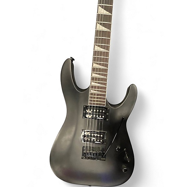 Used Jackson JS22 Dinky Satin Black Solid Body Electric Guitar