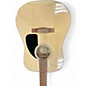 Used Fender CD60 Dreadnought Natural Acoustic Guitar