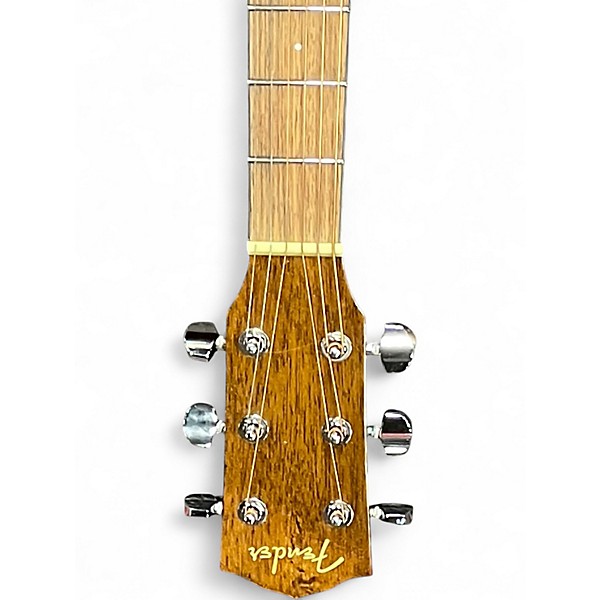 Used Fender CD60 Dreadnought Natural Acoustic Guitar