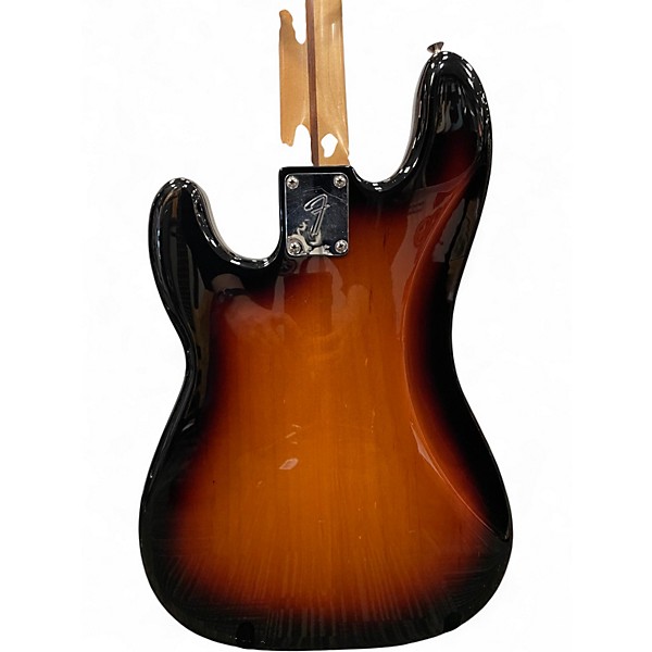 Used 2022 Fender Player Precision Bass Sunburst Electric Bass Guitar