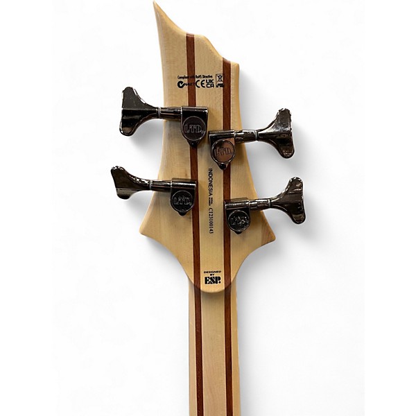 Used 2023 ESP LTD B204 Natural Electric Bass Guitar