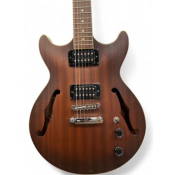 Used 2018 Ibanez AM53 Natural Hollow Body Electric Guitar