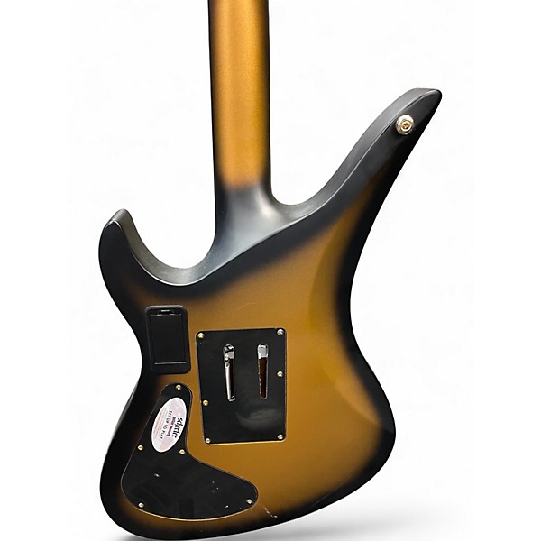Used Schecter Guitar Research Synyster Gates Signature Synyster Custom-S Sustainiac Gold Solid Body Electric Guitar