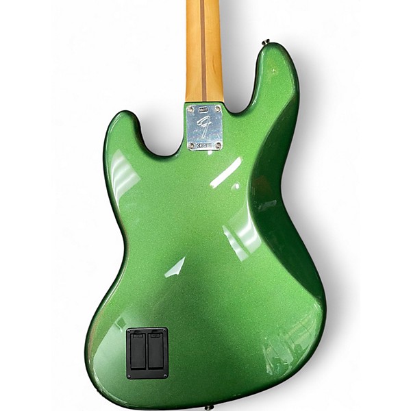 Used Fender PLAYER II MODIFIED ACTIVE JAZZ HARVEST GREEN METALLIC Electric Bass Guitar