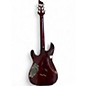 Used Schecter Guitar Research C1 Plus Trans Red Solid Body Electric Guitar