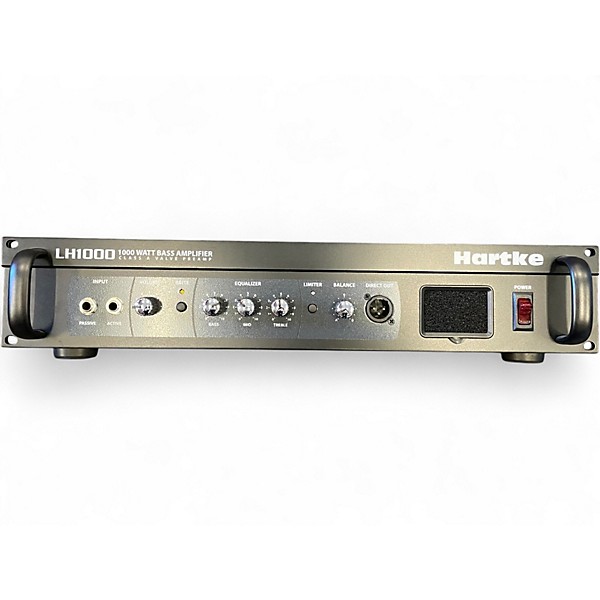 Used Hartke LH1000 1000W Bass Amp Head