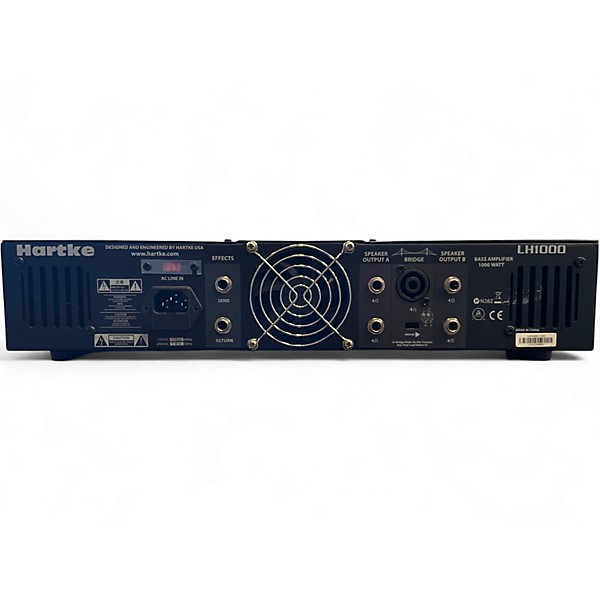 Used Hartke LH1000 1000W Bass Amp Head