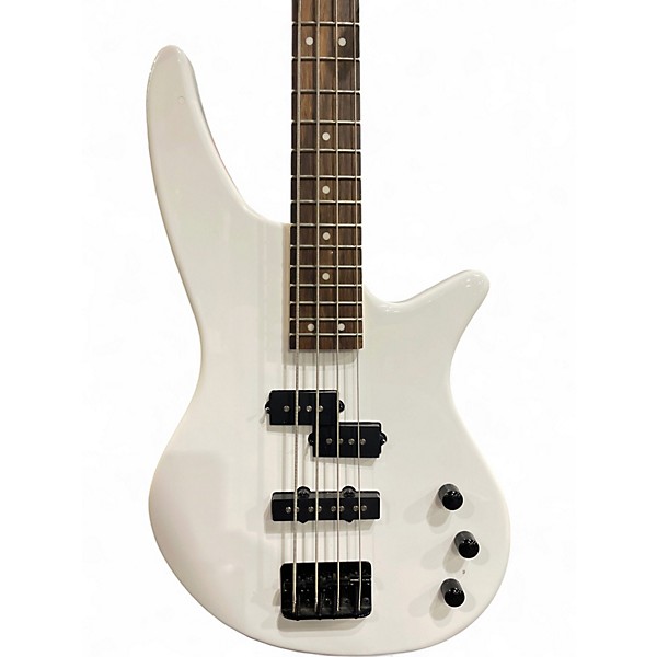 Used Jackson Spectra js2 Alpine White Electric Bass Guitar