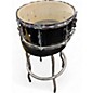 Used Ludwig 14in BACKBEAT SNARE Black and Silver Drum