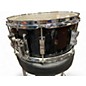 Used Ludwig 14in BACKBEAT SNARE Black and Silver Drum