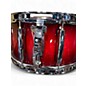 Used Pearl 6.5X14 Session Studio Classic Snare Crimson Red Burst Drum