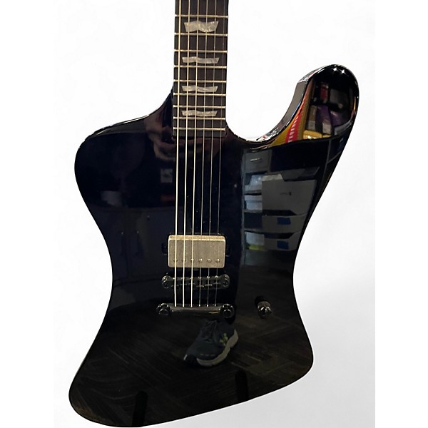 Used 2024 ESP LTD PHEONIX 201 Black Solid Body Electric Guitar