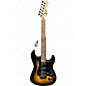 Used Squier Bullet Stratocaster HSS 2 Tone Sunburst Solid Body Electric Guitar thumbnail