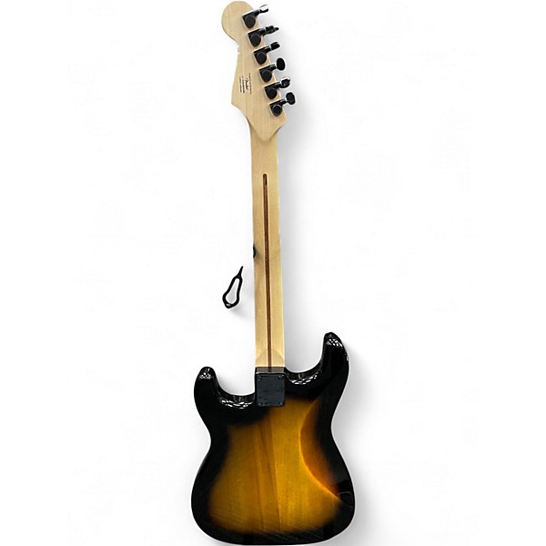 Used Squier Bullet Stratocaster HSS 2 Tone Sunburst Solid Body Electric Guitar