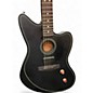 Used Fender Standard Acoustasonic Jazzmaster Black Acoustic Electric Guitar