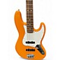 Used Fender Player Jazz Bass Capri Orange Electric Bass Guitar