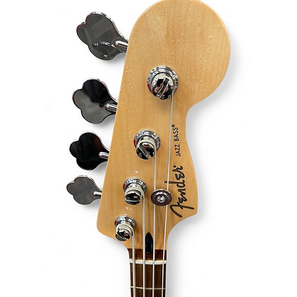 Used Fender Player Jazz Bass Capri Orange Electric Bass Guitar