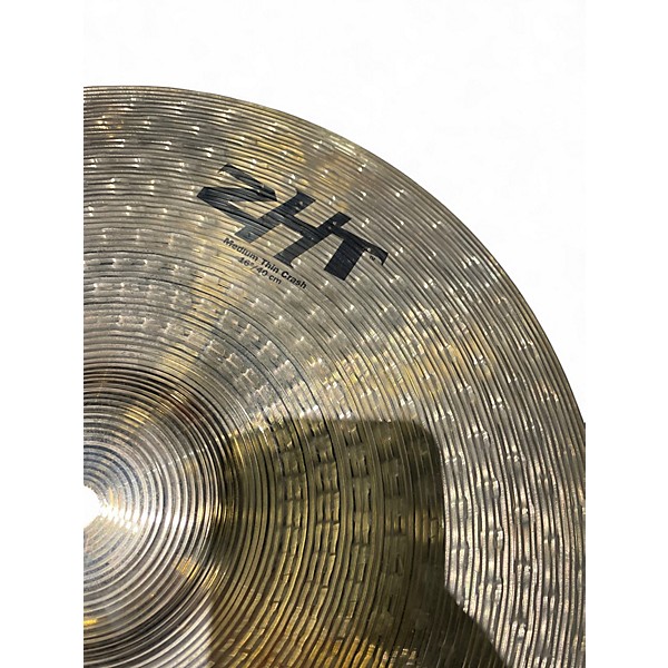 Used Zildjian 16in ZHT Medium Thin Crash Cymbal