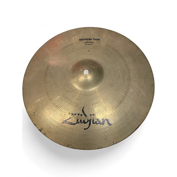 Used Zildjian 16in MEDIUM THIN CRASH Cymbal