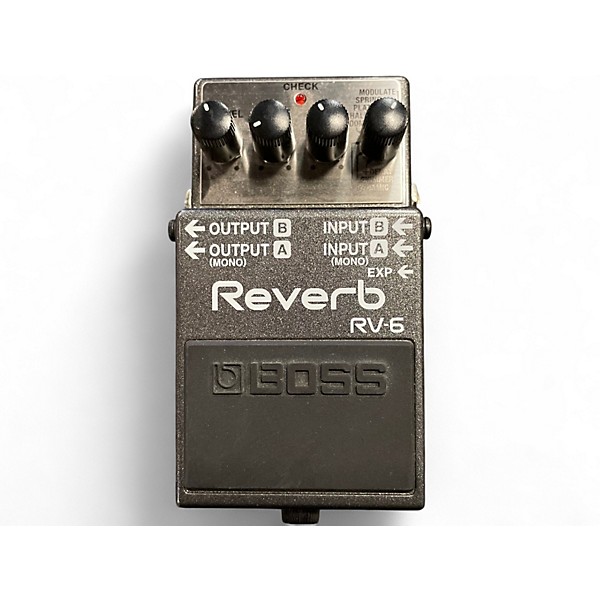 Used BOSS RV6 Digital Reverb Effect Pedal