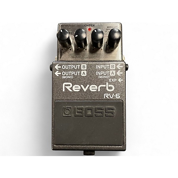 Used BOSS RV6 Digital Reverb Effect Pedal