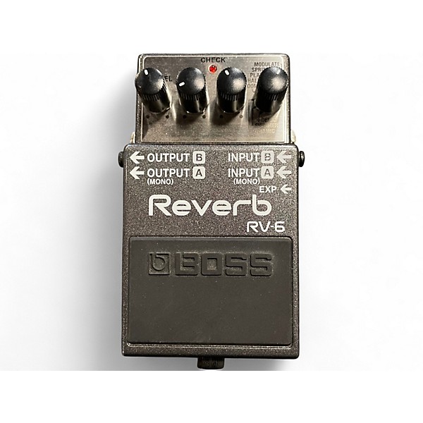 Used BOSS RV6 Digital Reverb Effect Pedal