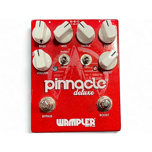 Used Wampler Pinnacle Deluxe Distortion Effect Pedal