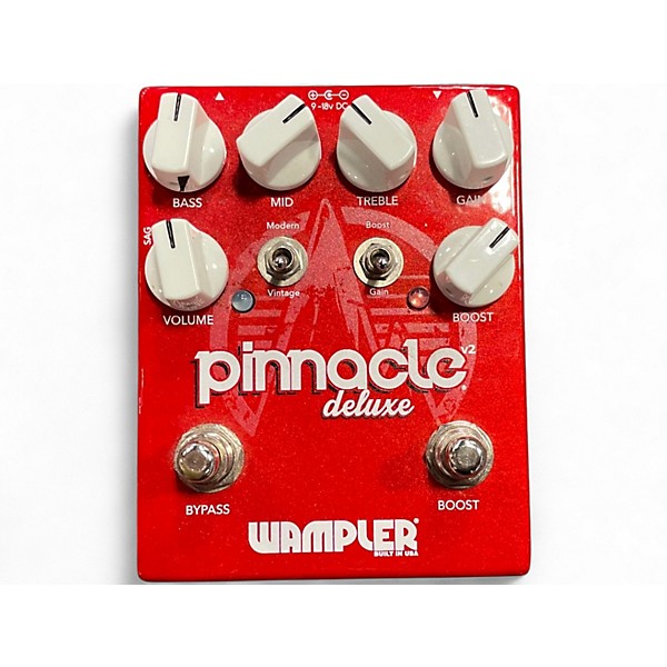 Used Wampler Pinnacle Deluxe Distortion Effect Pedal
