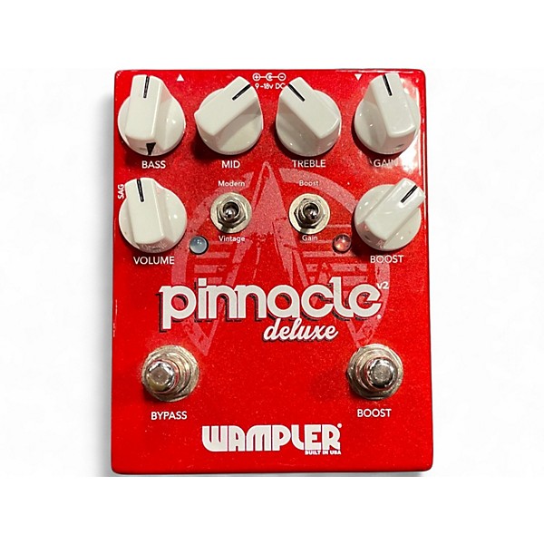 Used Wampler Pinnacle Deluxe Distortion Effect Pedal