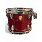 Used Ludwig 5 Piece Classic Maple RED SPARKLE Drum Kit