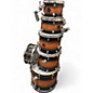 Used Mapex 6 Piece Armory StudioEase Carribean Burst Drum Kit
