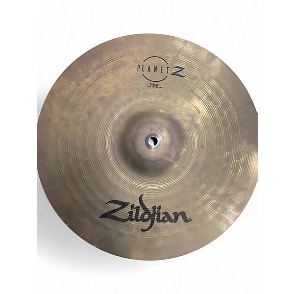 Used Zildjian 14in Planet Z Hi Hat Pair Cymbal