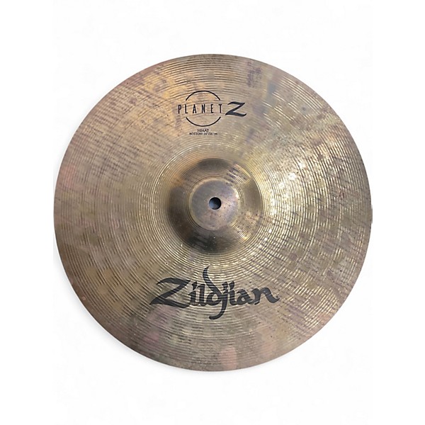 Used Zildjian 14in Planet Z Hi Hat Pair Cymbal