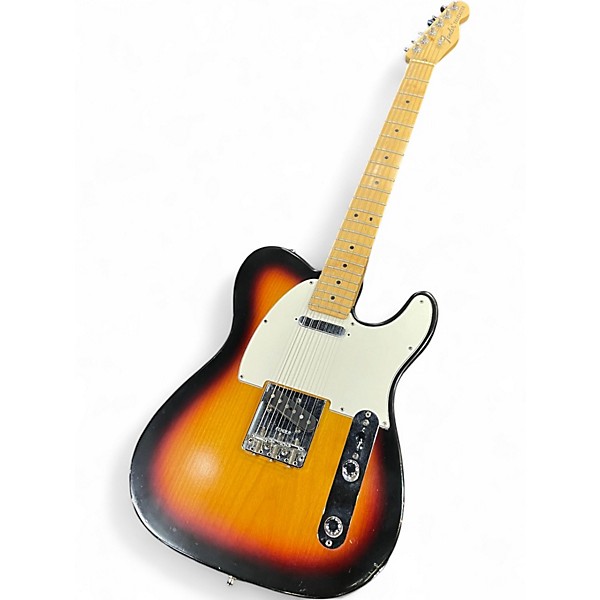 Used Fender Highway One Telecaster 3 Color Sunburst Solid Body Electric Guitar