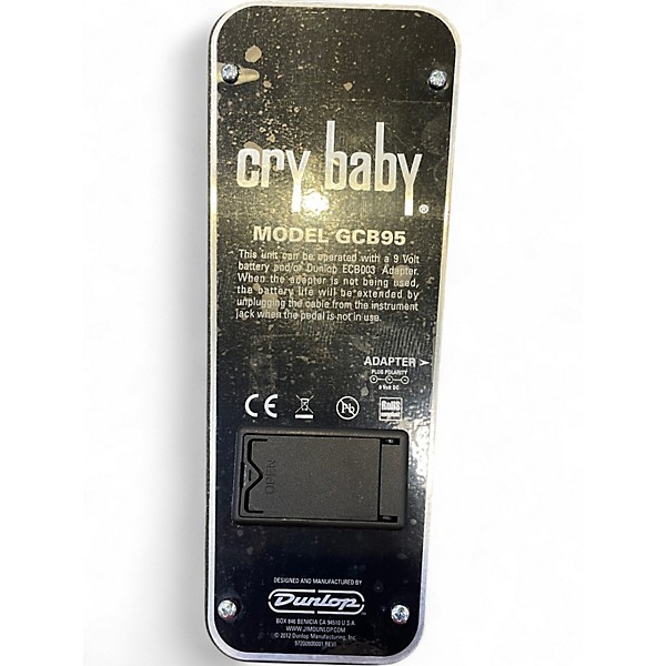 Used Dunlop Crybaby Classic Wah Pot With Harness Effect Pedal