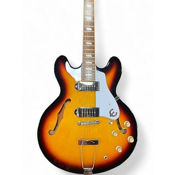 Used Epiphone Casino Hollowbody Sunburst Hollow Body Electric Guitar