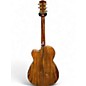 Used Cort Gold OC6 Bocote Natural Acoustic Electric Guitar