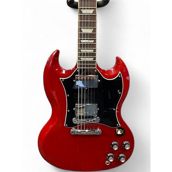 Used Gibson SG Standard Cherry Solid Body Electric Guitar