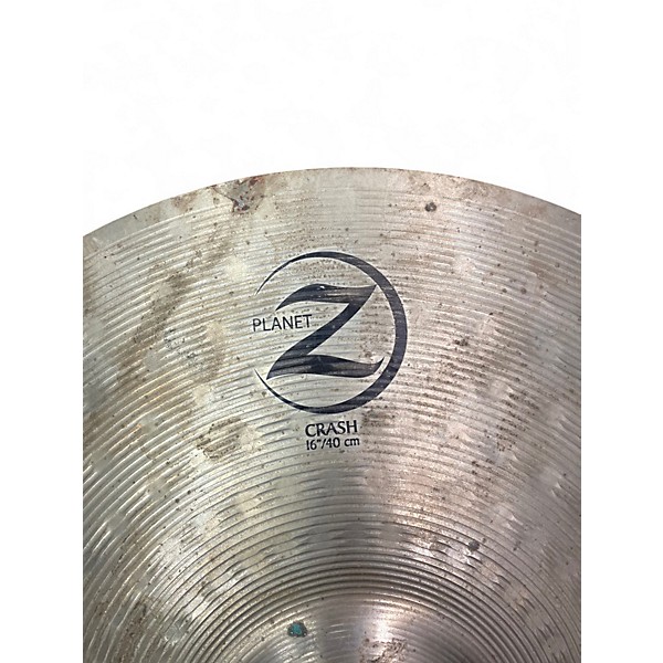 Used Zildjian 16in planet z crash Cymbal