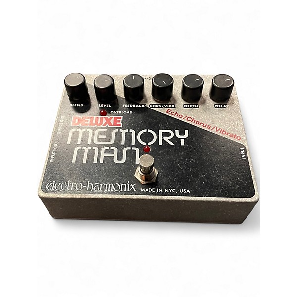 Used Electro-Harmonix Deluxe Memory Man XO Effect Pedal