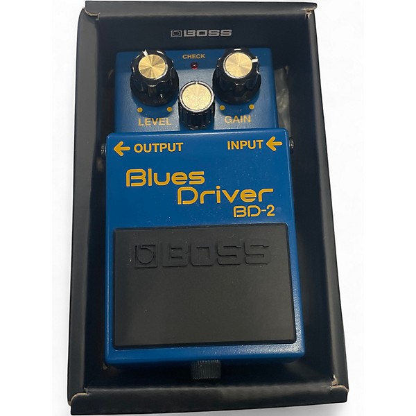 Used BOSS BD2 Blues Driver Effect Pedal